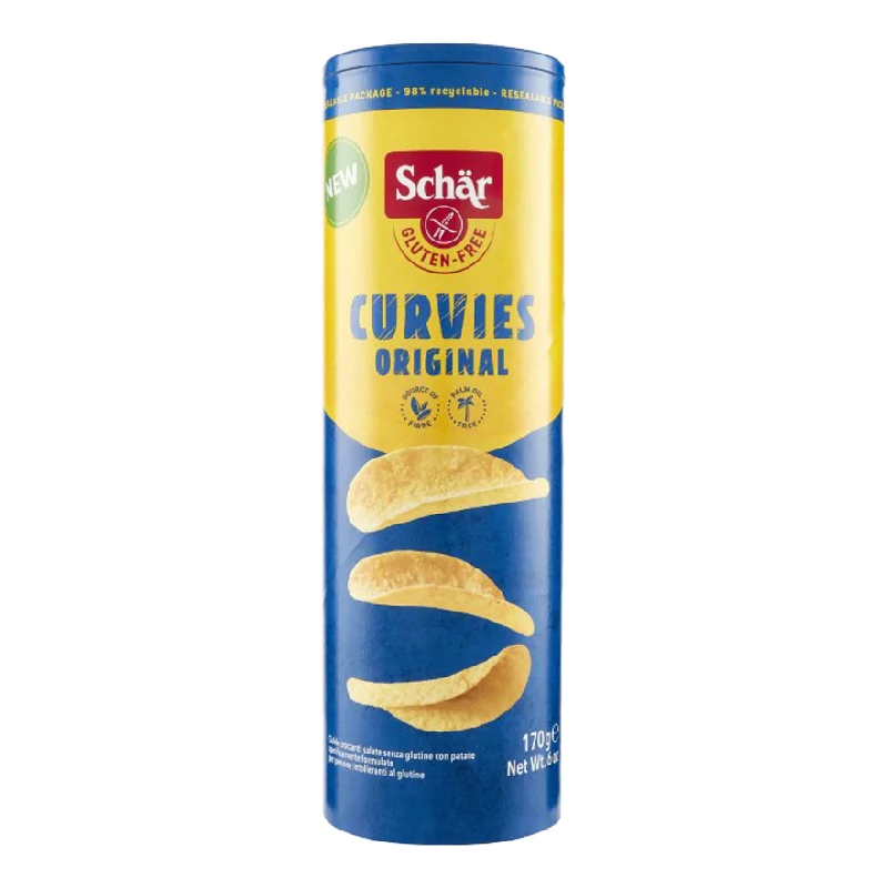 Chipsuri Fără Gluten Curvies Original, 170g, Dr. Schar