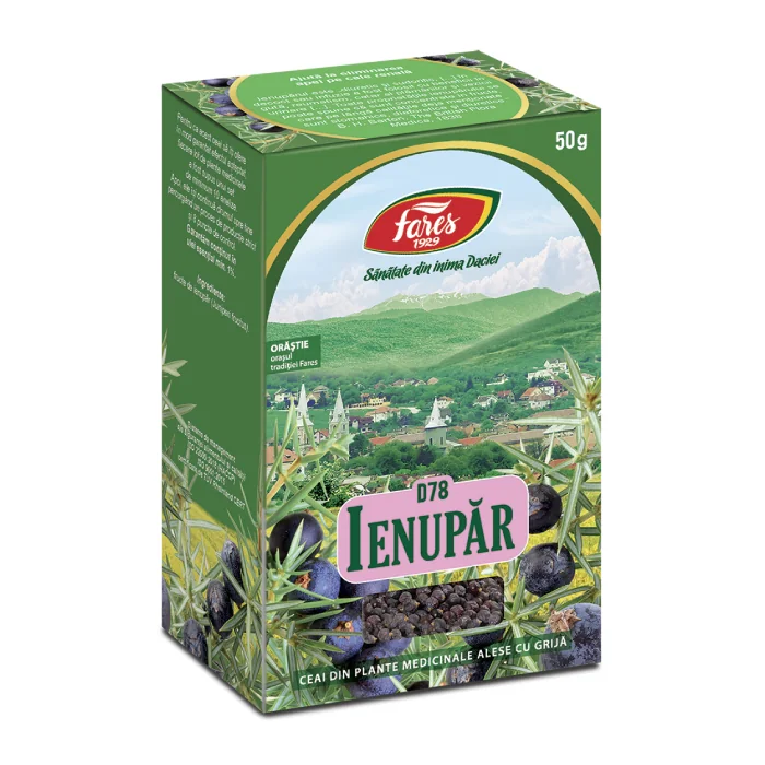 Ceai Fructe De Ienupar, D78, 50G, Fares