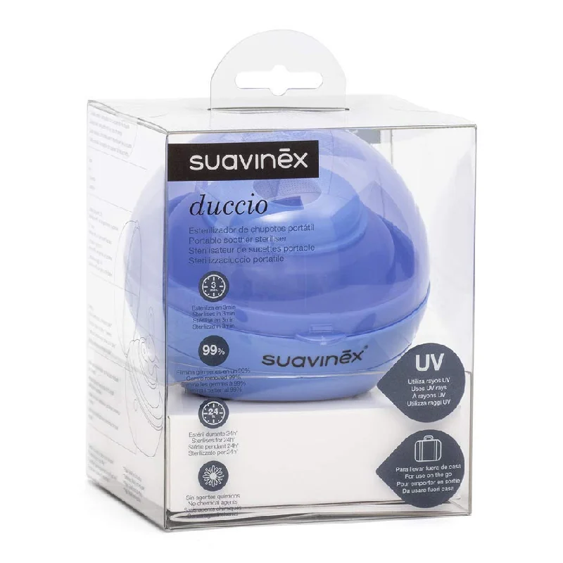 Sterilizator Pentru Suzete Duccio, Albastru, Suavinex