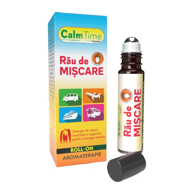 CalmTime Rau De Miscare Roll-On, 10 Ml, Justin Pharma