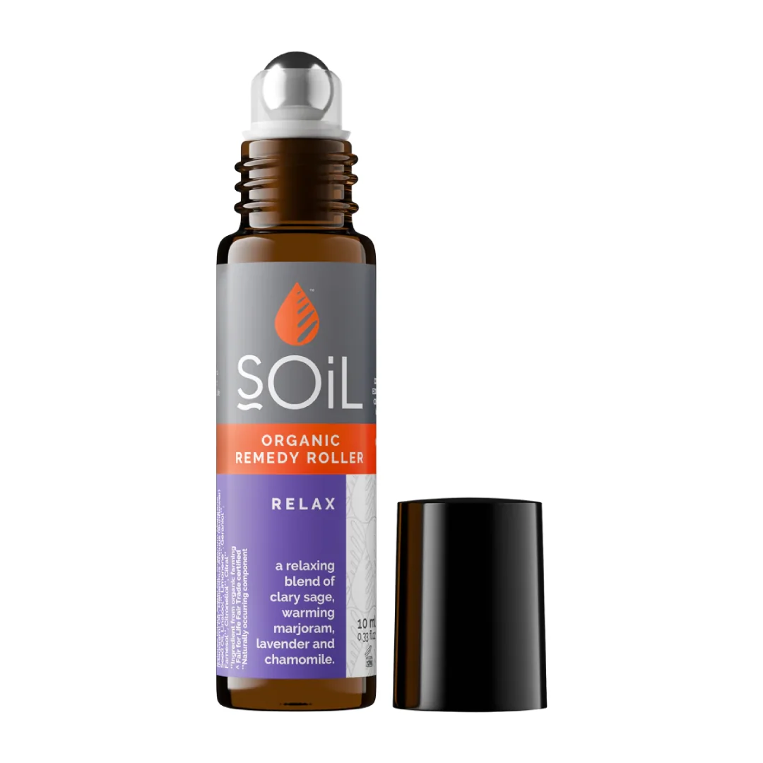 Roll-On Cu Uleiuri Esențiale, Relax, 10ml, SOiL