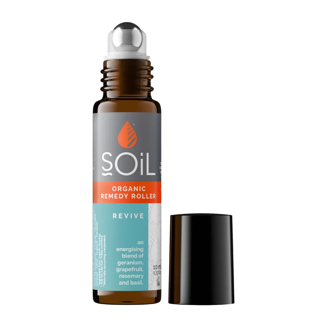 Roll-On Cu Uleiuri Esențiale, Revive, 10ml, SOiL