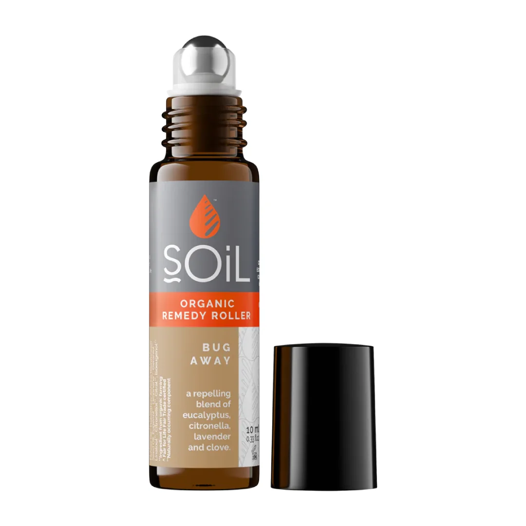 Roll-On Cu Uleiuri Esențiale, Anti-Insecte, Bug Away, 10 Ml, SOiL