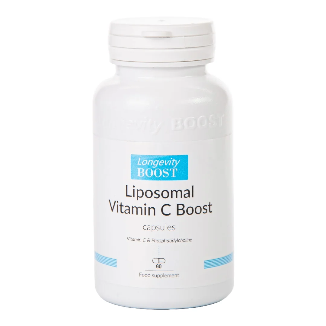 Liposomal Vitamina C Boost, 60 Capsule, Longevity BOOST
