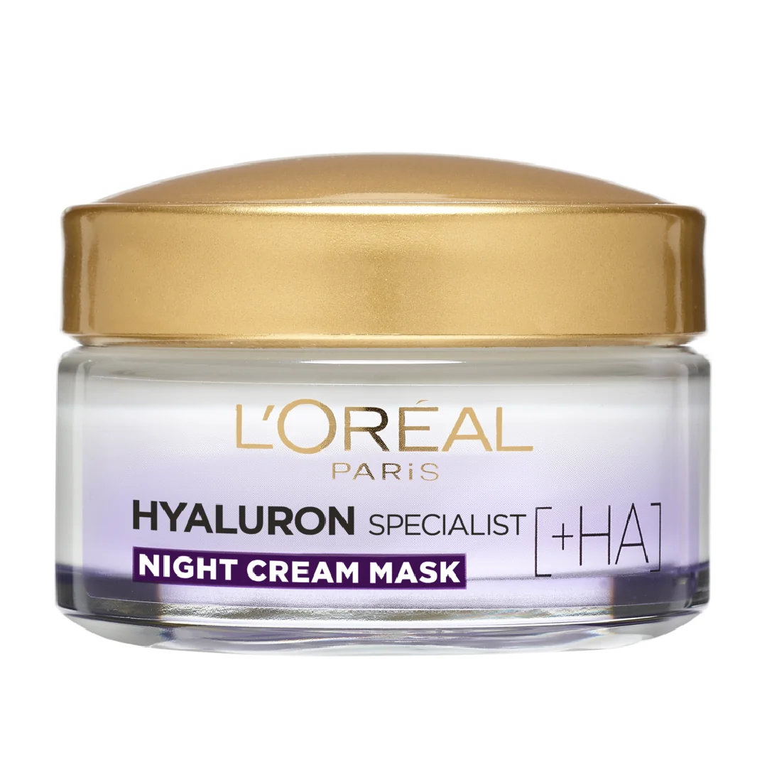 Crema Antirid Hidratantă De Noapte Hyaluron Specialist, 50 Ml, L'oreal