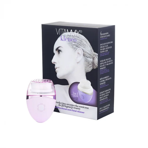 Perie Sonica Multifunctionala Pentru Ingrijirea Fetei Vitammy Kleneo