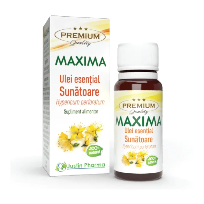 Ulei Esential Sunatoare, 10 Ml. Uz Intern, Justin Pharma