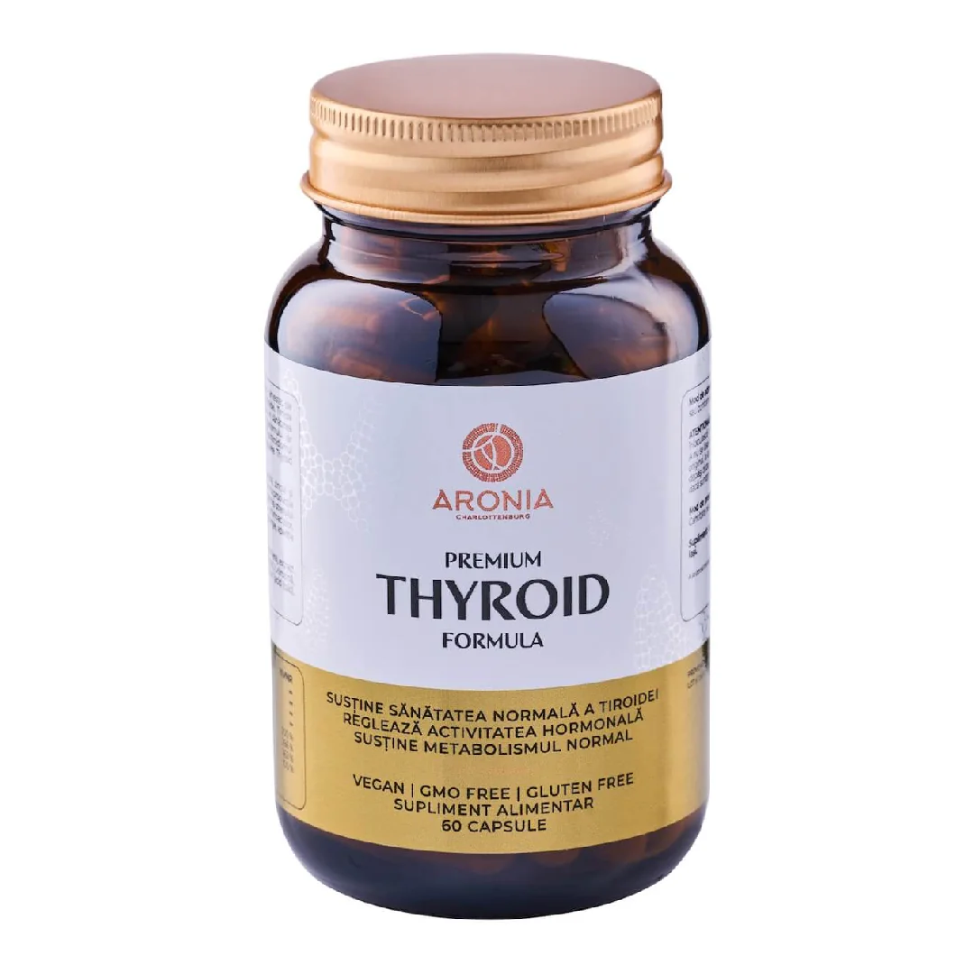 Premium Thyroid Formula, 60 Capsule, Aronia Charlottenburg