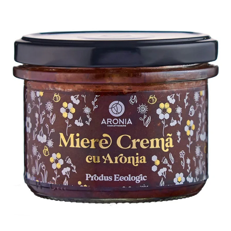 Miere Crema Cu Aronia, 220g, Aronia Charlottenburg
