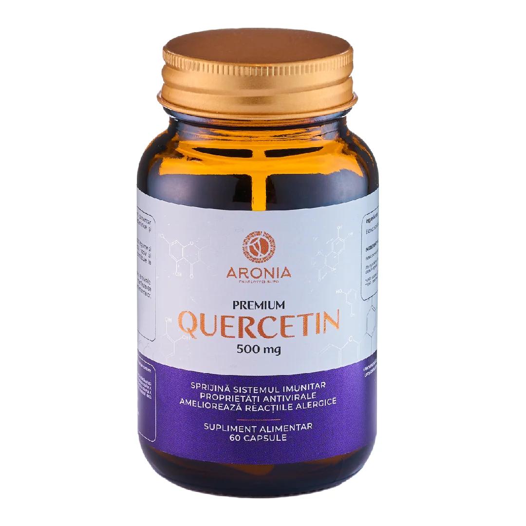 Premium Quercetin, 500 mg, 60 Capsule, Aronia Charlottenburg