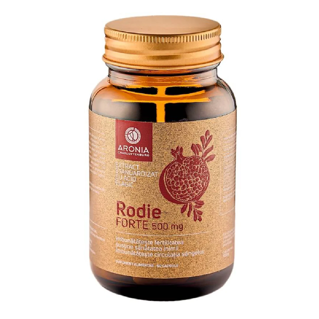 Rodie Forte 500mg, 60 Capsule, Aronia Charlottenenburg
