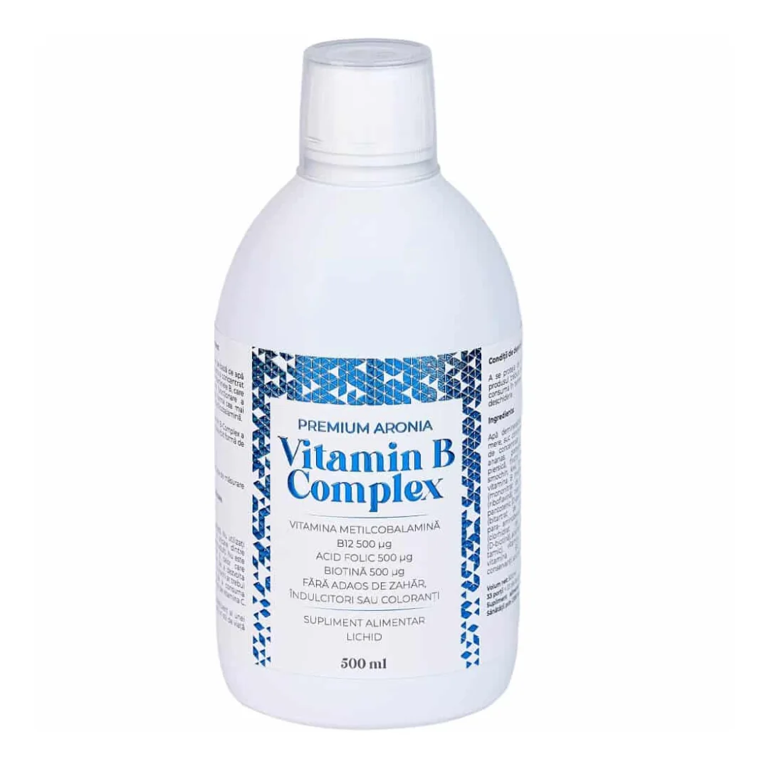 Complex De Vitamina B Premium, 500ml, Aronia Charlottenburg