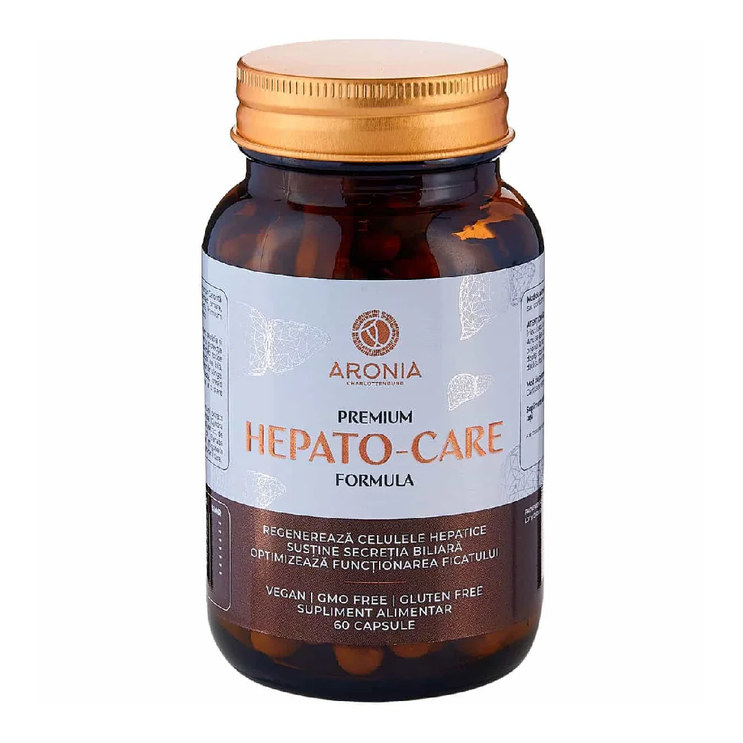 Premium Hepato-Care Formula, 60 Capsule, Aronia Charlottenburg