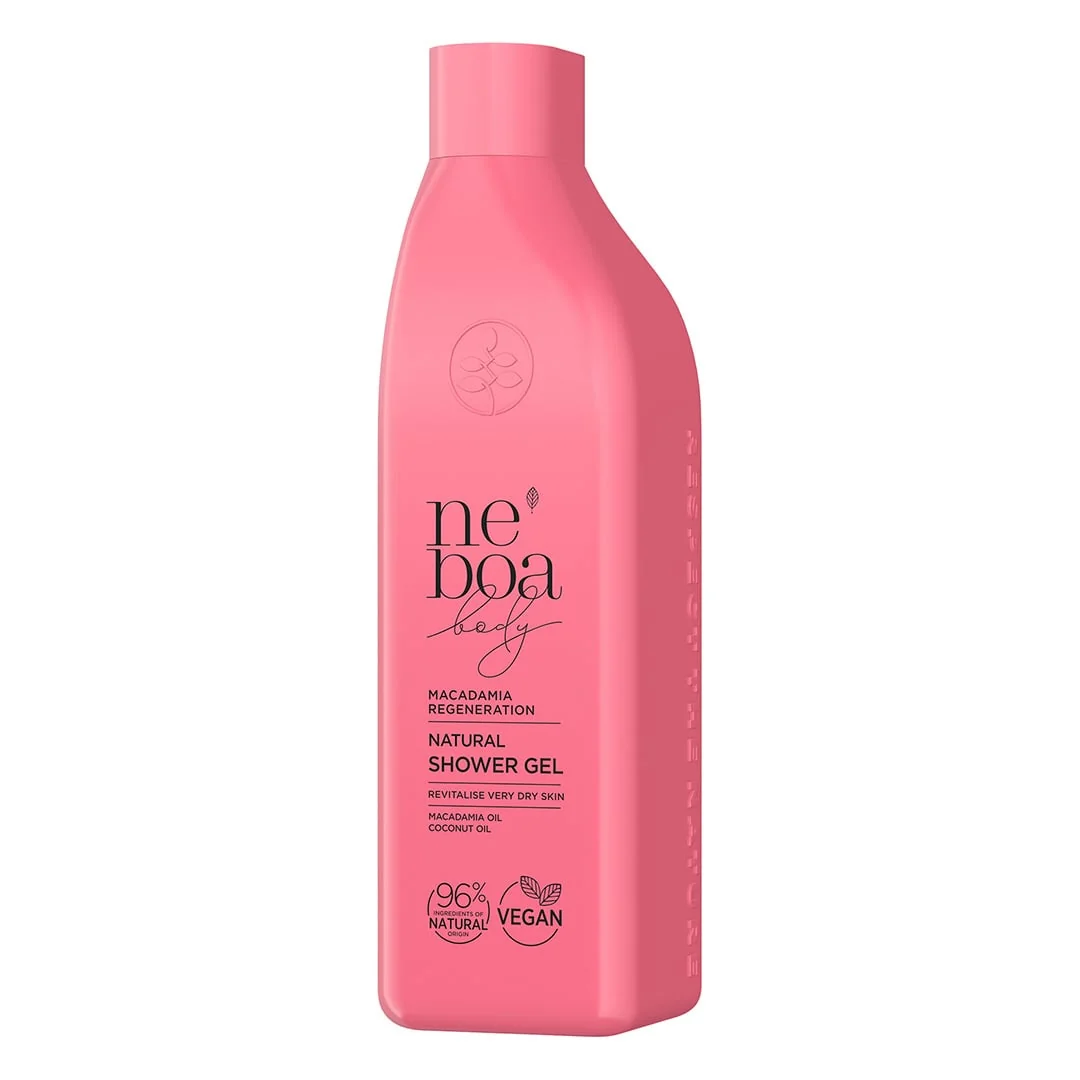 Gel De Dus Natural Macadamia Regeneration, 300 Ml, NEBOA