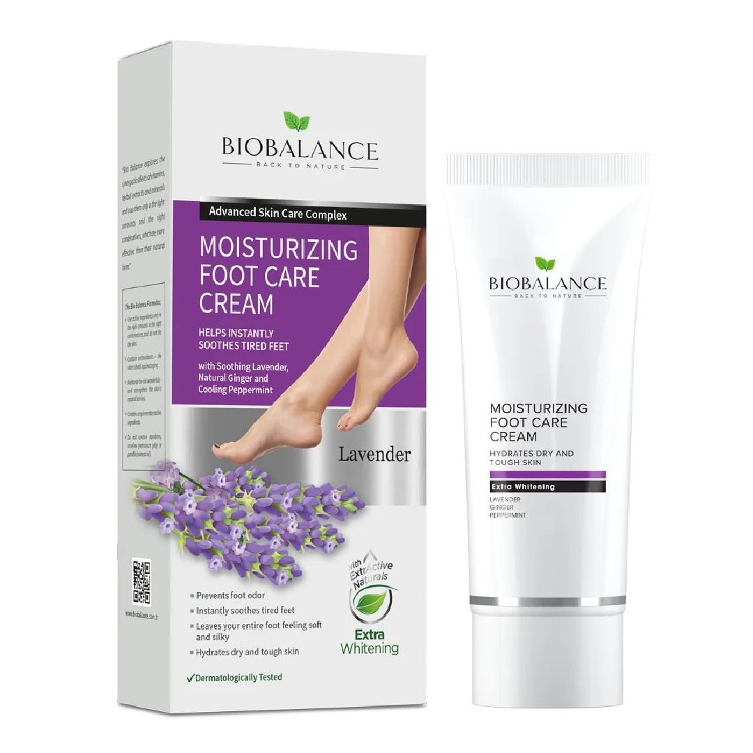 Crema Hidratanta Pentru Picioare Si Talpi Cu Lavanda, 60 Ml, Bio Balance