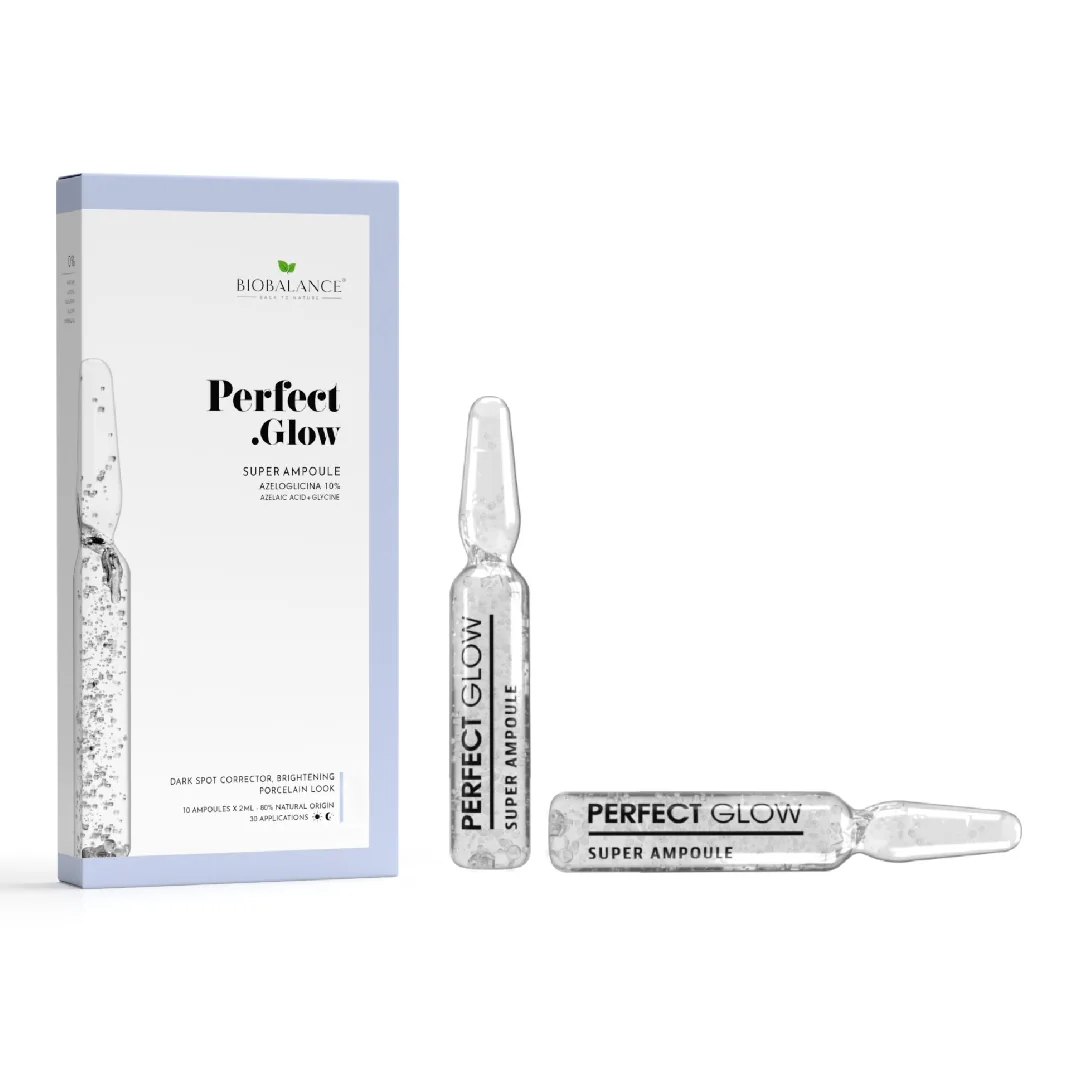 Fiole Concentre Cu Azeloglicina 10% Super Ampoule Perfect Glow, 10*2 Ml, Bio Balance