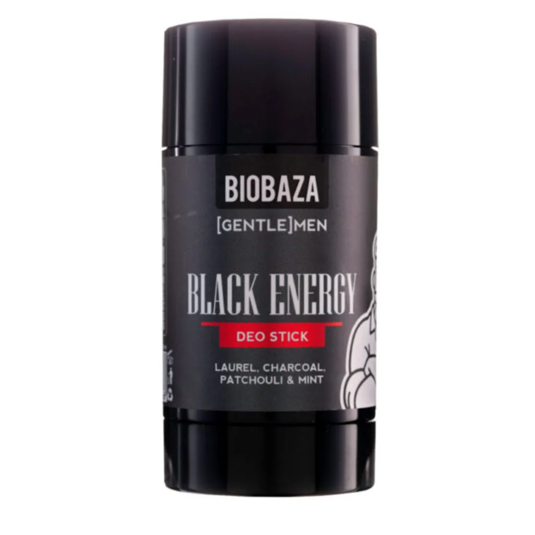 Deodorant Stick Pentru Barbati, Black Energy, 50 Ml, Biobaza