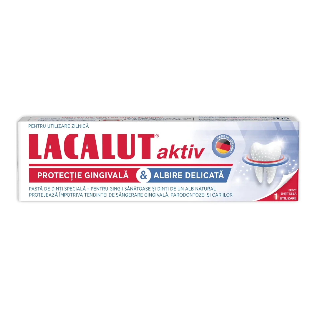 Pasta De Dinți Aktiv Whitening, 75 Ml, Lacalut
