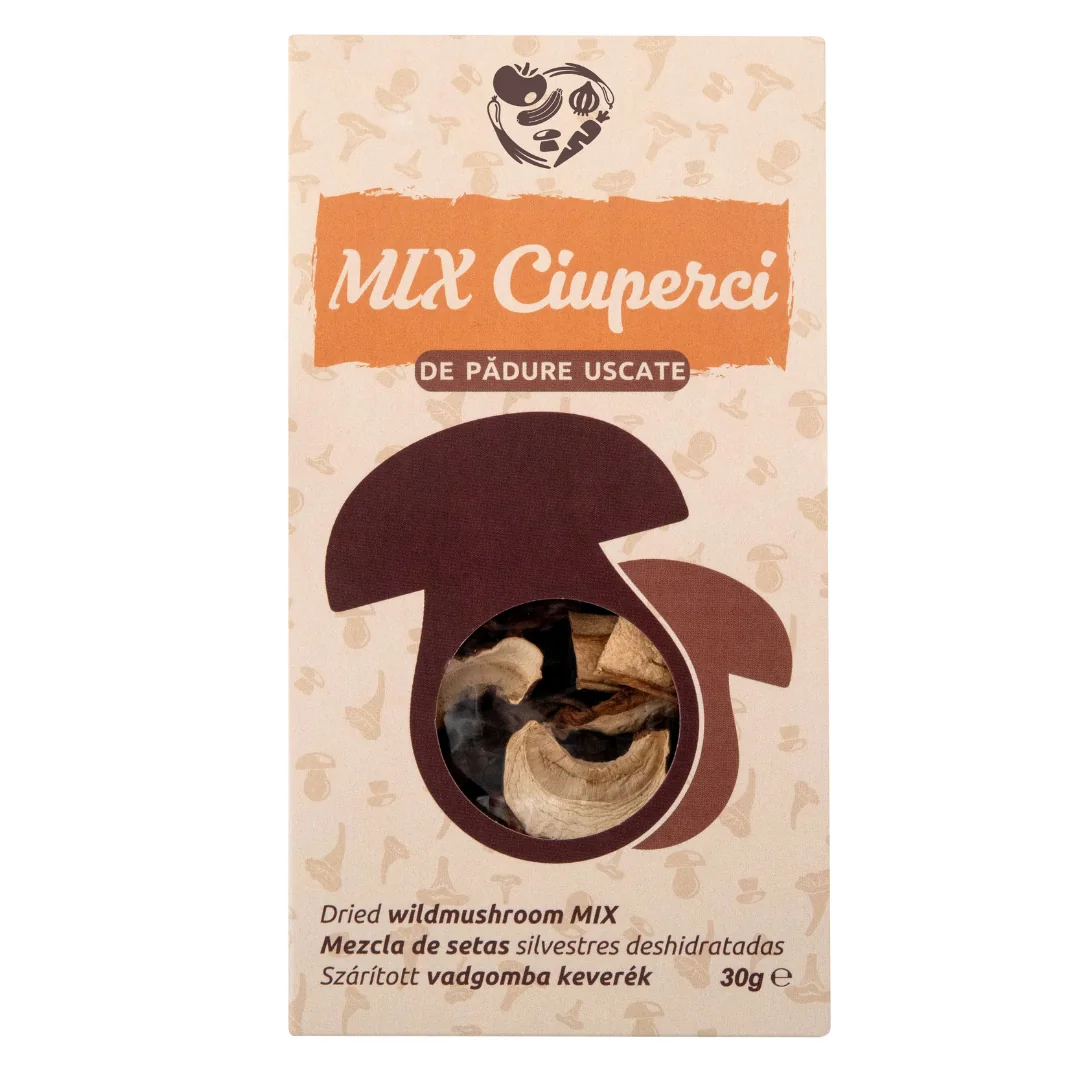Mix De Ciuperci De Padure, 30g, Ecotravio