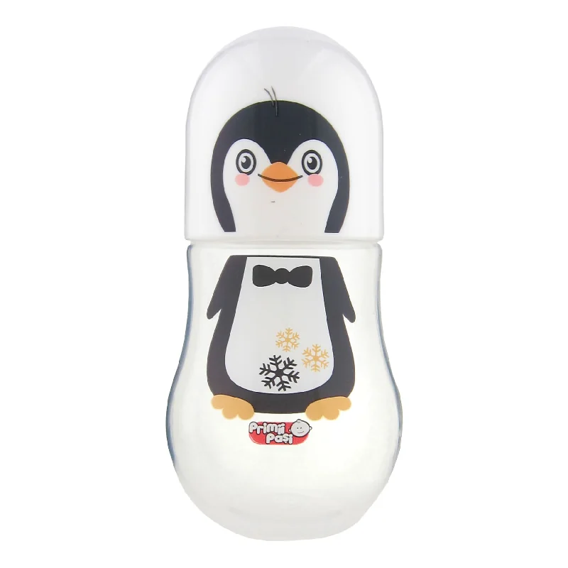 Biberon Pp Decorat Pinguin, 150 Ml, Primii Pasi