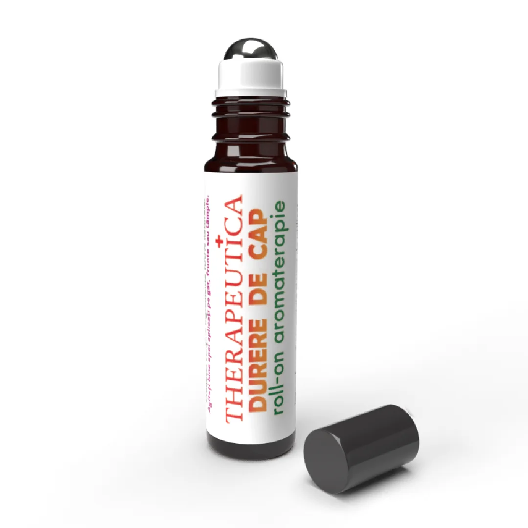 Roll-On Pentru Dureri De Cap Therapeutica, 10 Ml, Justin Pharma