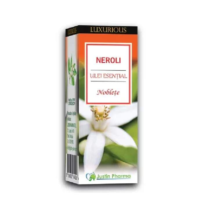 Ulei Esential De Neroli Luxurious, 10 Ml, Justin Pharma