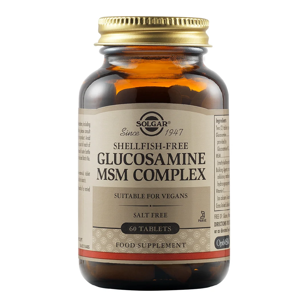 Complex De Glucozamine Cu Msm, 60 Capsule, Solgar