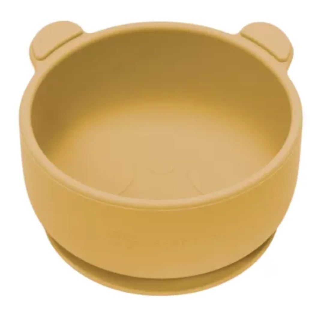 Bol Din Silicon Little Bear, 6 Luni+, Honey, Appekids