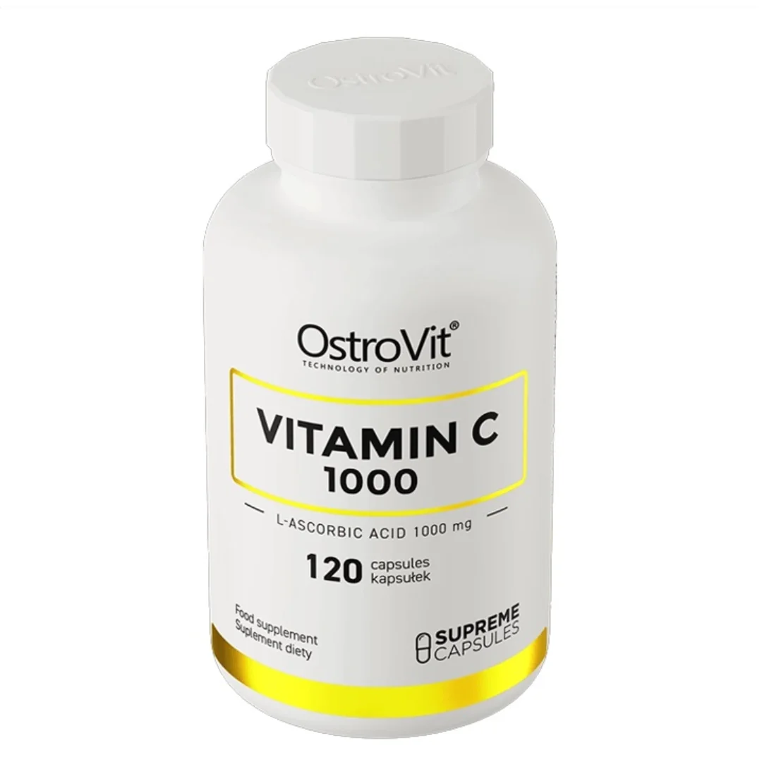Vitamina C, 1000 Mg, 120 Capsule, OSTROVIT