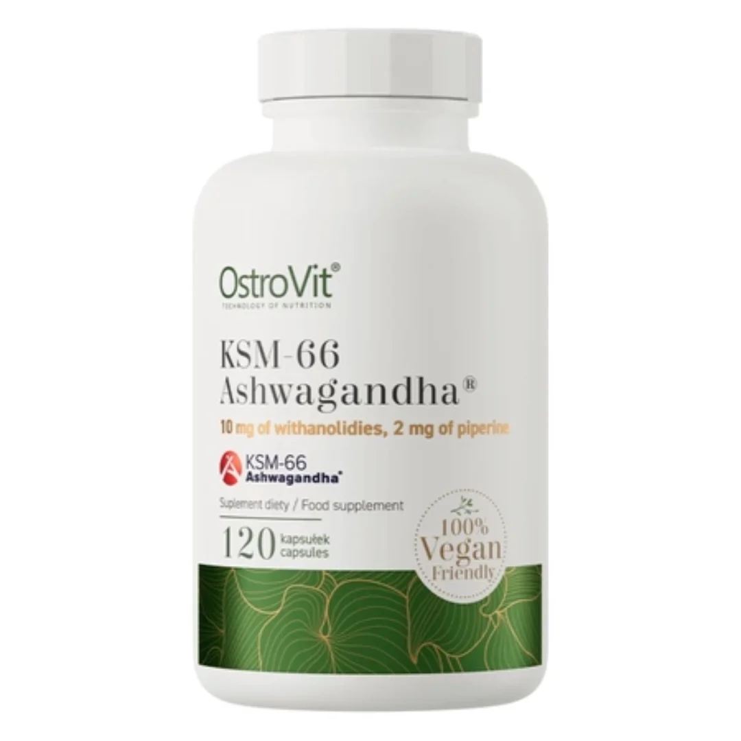 Ashwagandha KSM-66, 120 Capsule, OstroVit