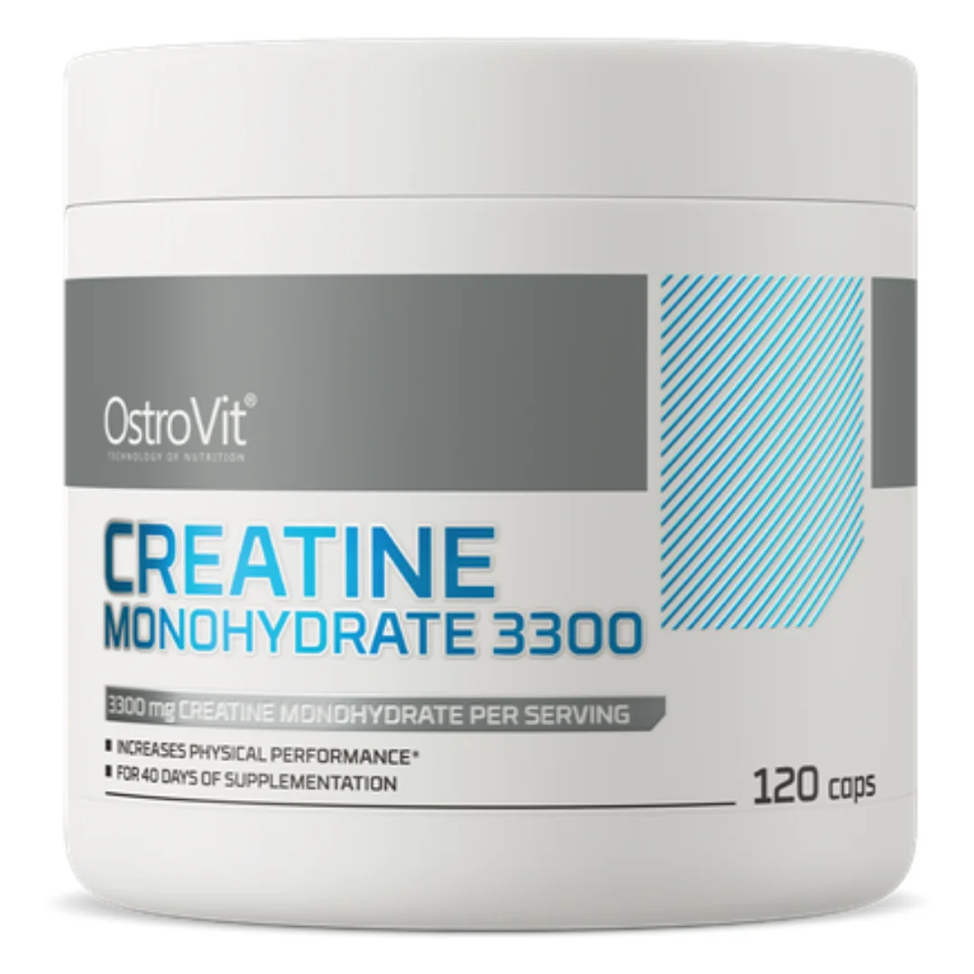 Creatina Monohidrata, 3300 Mg, 120 Capsule, OstroVit