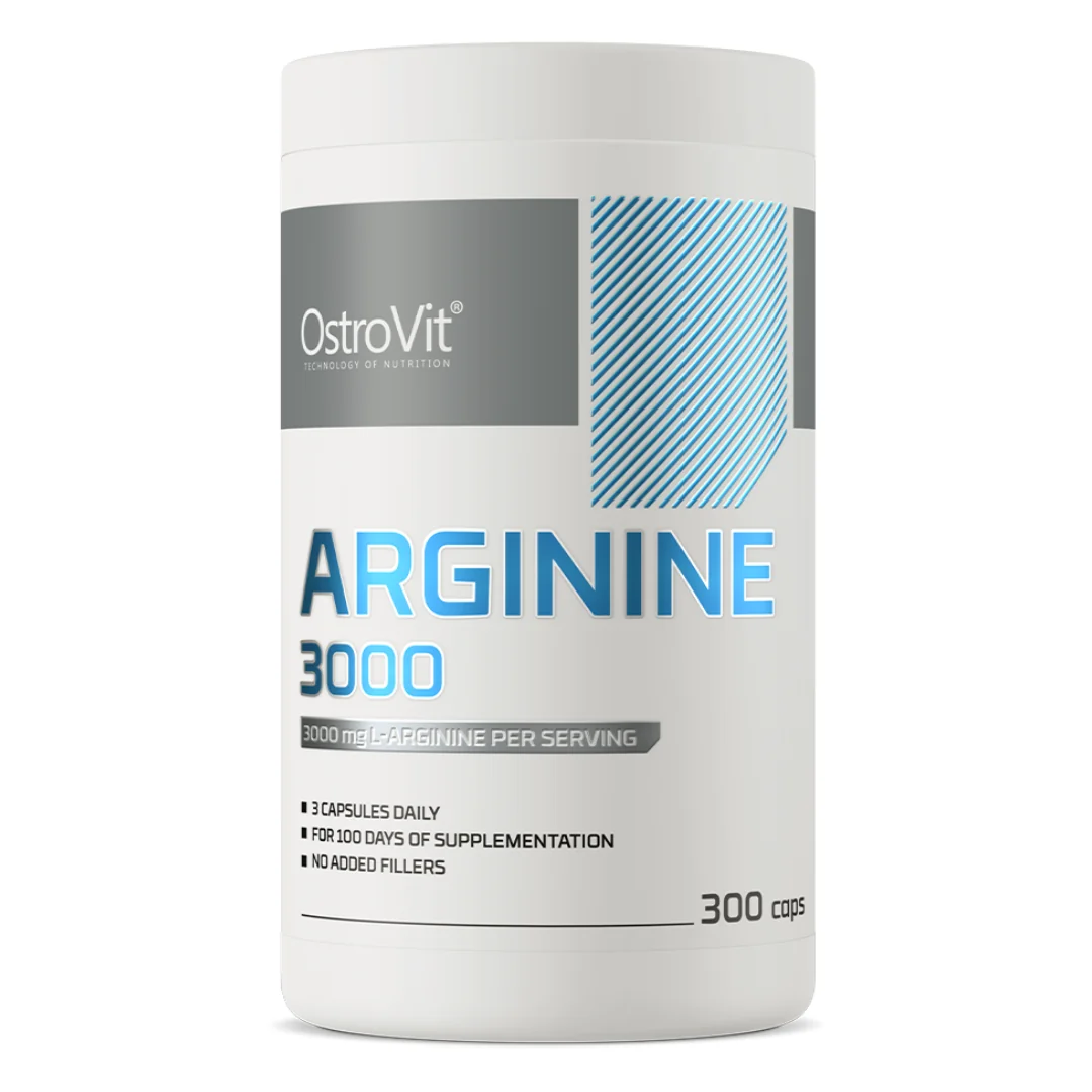 Arginina 3000 Mg, 300 Capsule, OSTROVIT
