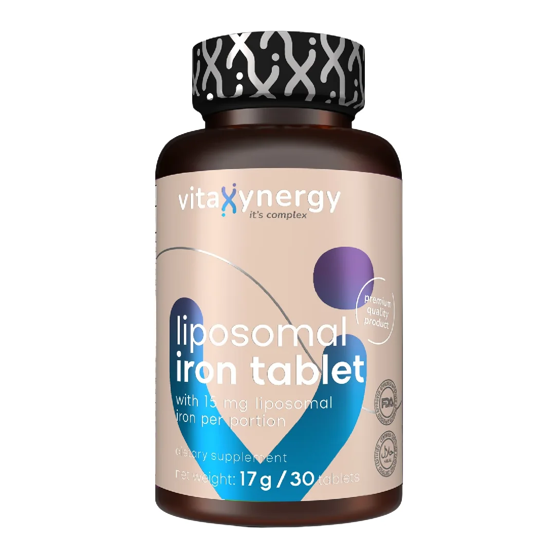 Fier Lipozomal, 30 Tablete, Vitaxynergy