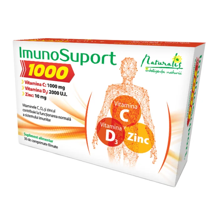 ImunoSuport 1000, 30 Comprimate, Naturalis