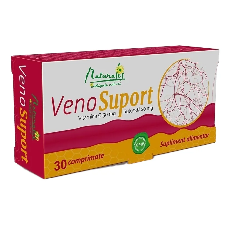 VenoSuport, 30 Comprimate, NaturalIs