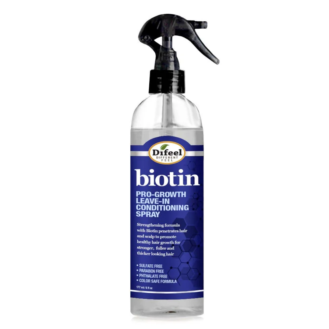 Spray-Balsam Cu Biotina Pentru Toate Tipurile De Par, 177 Ml, Difeel
