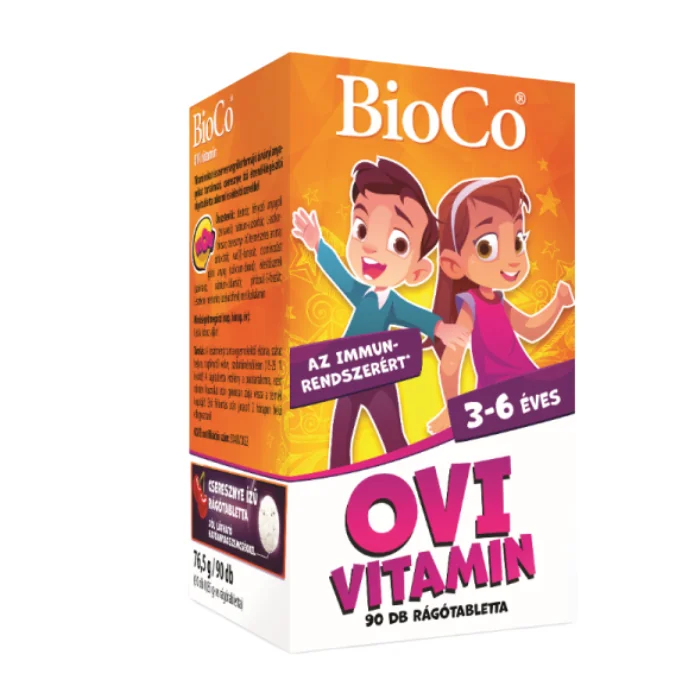 Vitamine Pentru Copii, 90 Comprimate Masticabile, BioCo