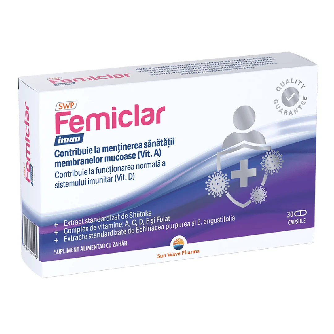 Femiclar Imun, 30 Capsule, Sun Wave Pharma