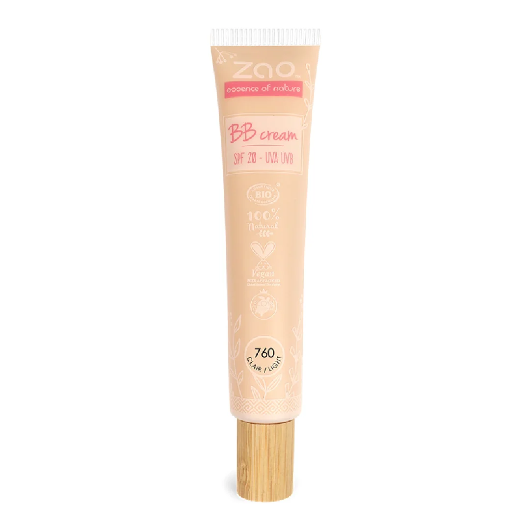 Bb Cream, Spf20, 760 Light, Zao