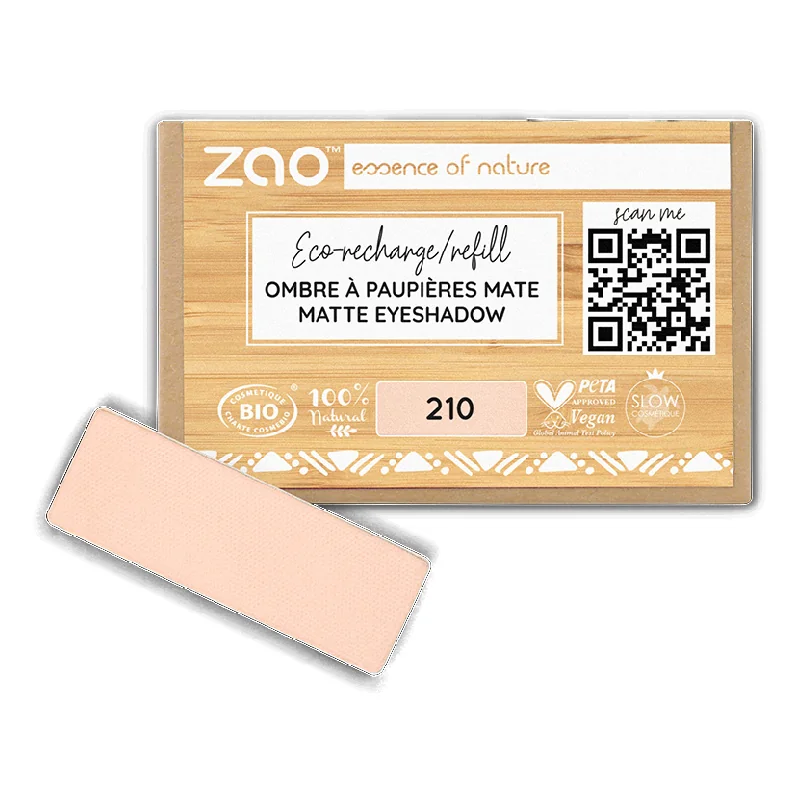 Fard De Pleoape Mat 210 Peachy Pink Zao
