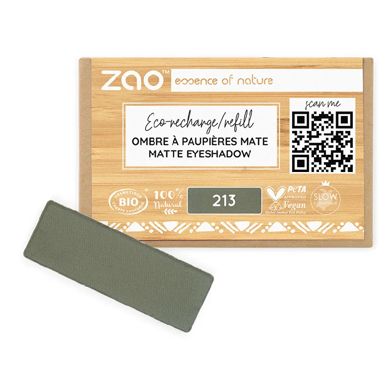 Fard De Pleoape Mat 213 Army Green Zao