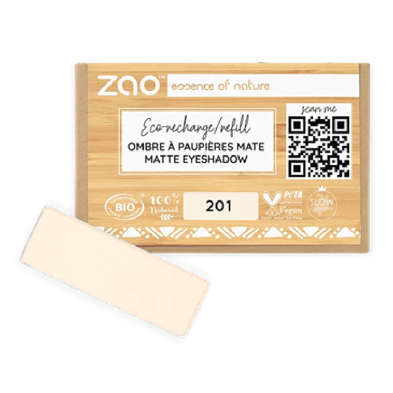 Fard De Pleoape Mat, 201 Ivory, Zao