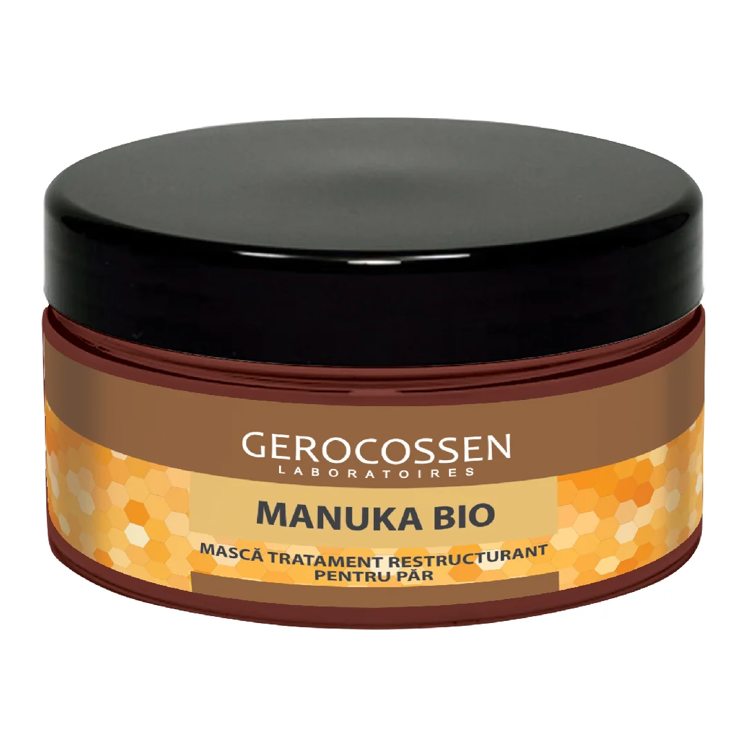 Masca Tratament Restructurant Pentru Par Manuka Bio, 300 Ml, Gerocossen