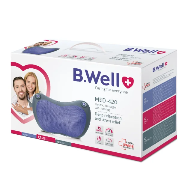 Aparat De Masaj Electric Cu Functie De Incalzire Med-420, B.Well