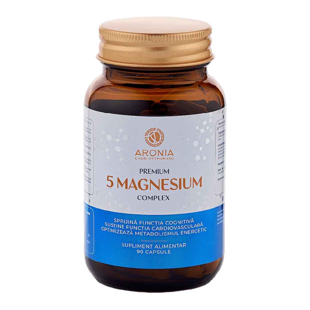 Premium 5 Magnesium Complex, 90 Capsule, ARONIA