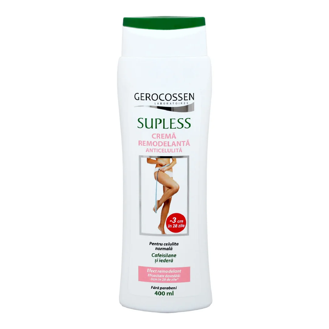 Crema Remodelanta Anticelulita Supless, 400 Ml, Gerocossen