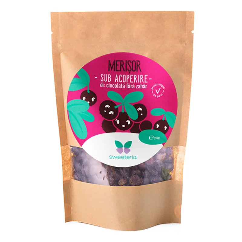 Merisoare Drajate In Ciocolată 250 G, Sweeteria