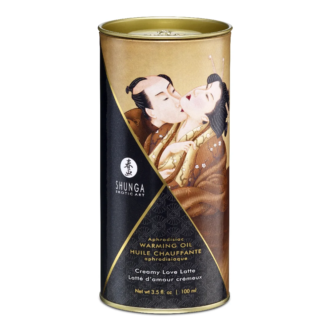 Ulei De Masaj Cu Efect De Încălzire Milk, 100 Ml, Shunga Erotic Art