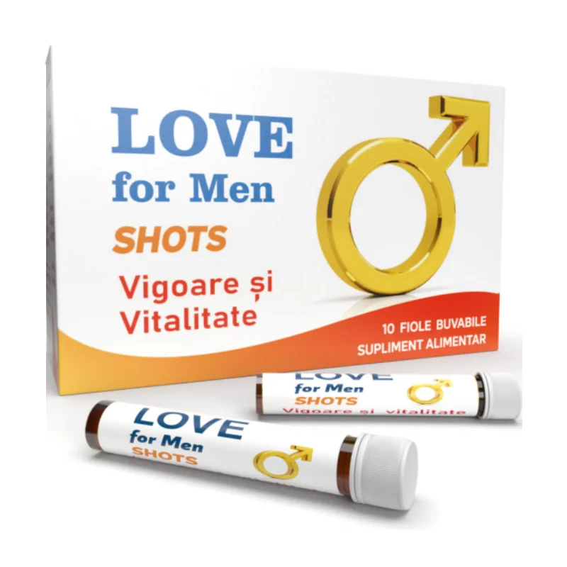Love For Men, 10 Fiole Buvabile, Justin Pharma