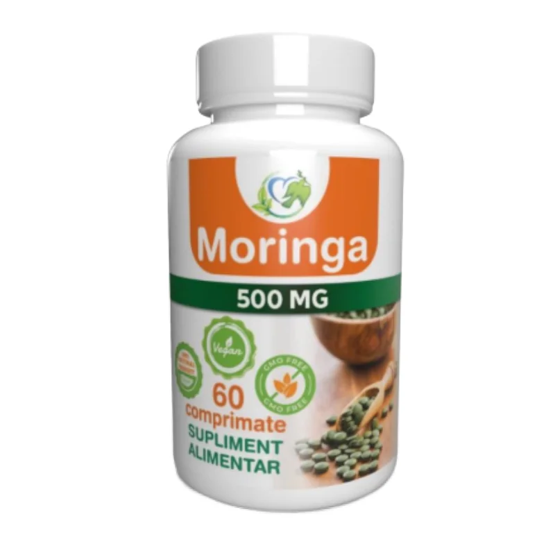 Moringa 500 Mg, 60 Comprimate, Justin Pharma